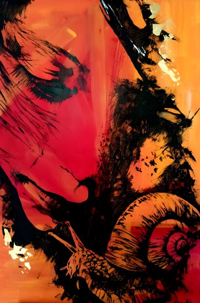 L\'era na ota en s\'ciois - a Paint Artowrk by Fabrizia Zammatteo